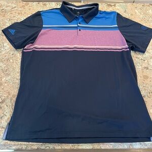 Men’s Size XL Adidas Athletic Polo Oak Hill Country Club